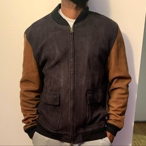 COPY - Suede bomber